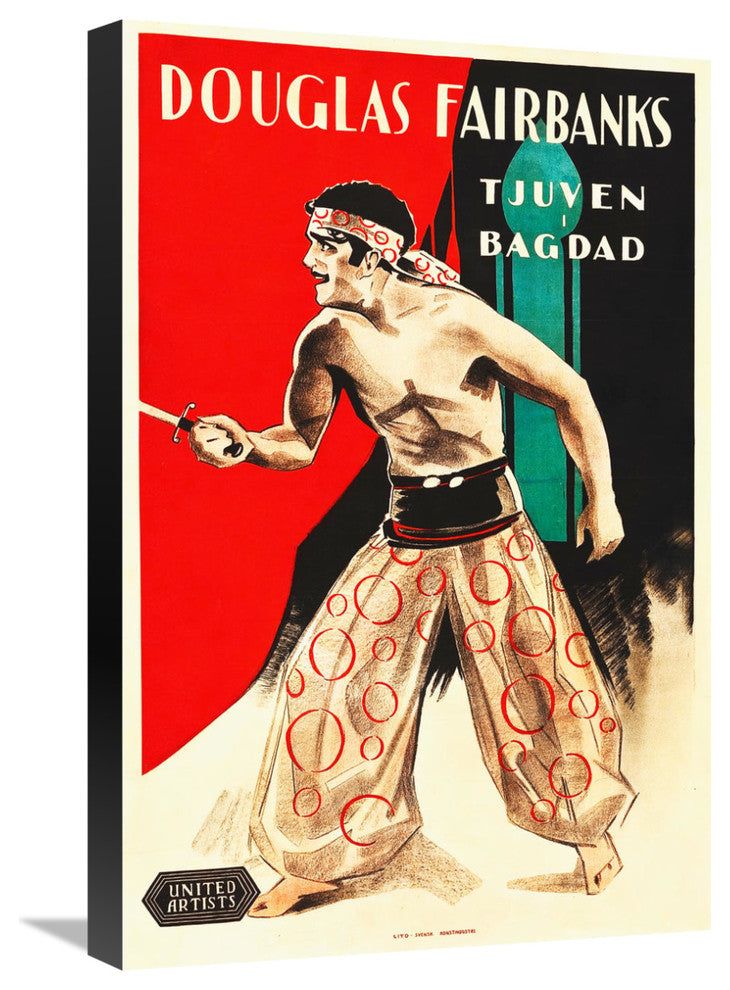 "The Theif of Bagdad" Canvas Giclee by Hollywood Photo Archive, 16"x24"