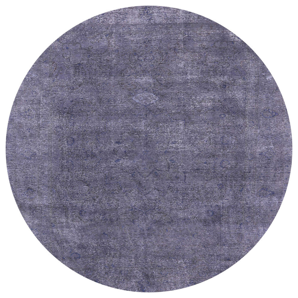 Ahgly Company Indoor Round Mid-Century Modern Area Rugs, 5' Round