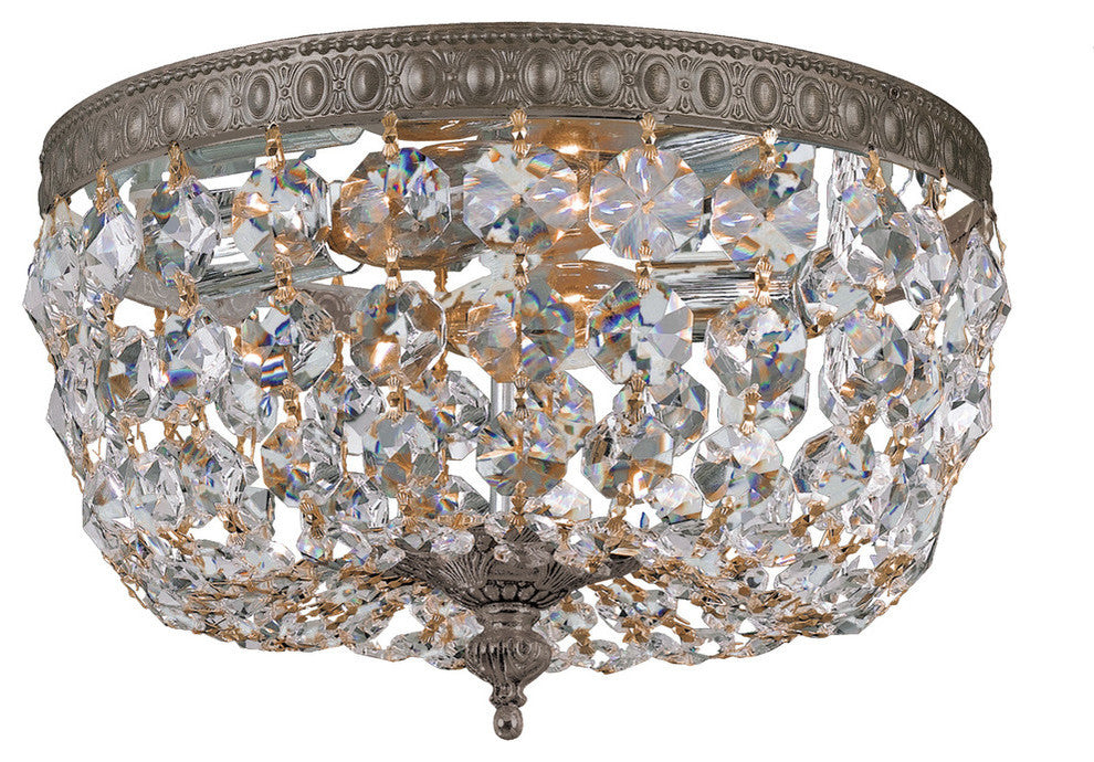 Crystorama 2-Light Ceiling Mount
