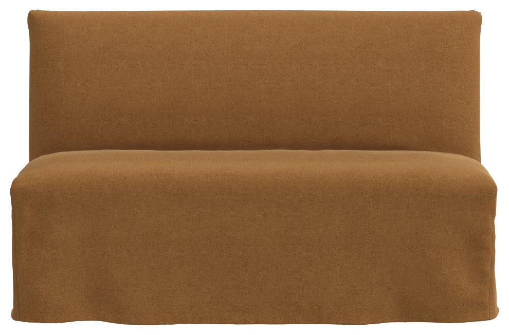 Slipcover Dining Banquette, Zuma Amber