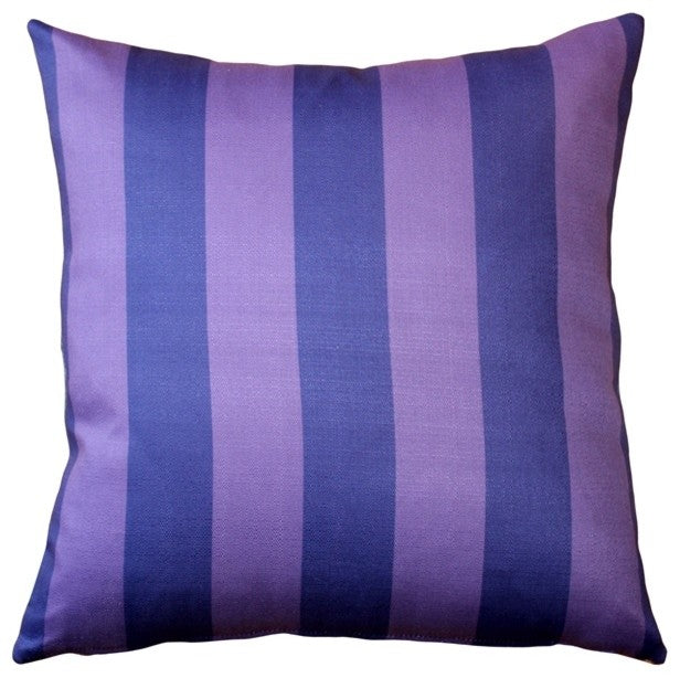 Pillow Decor - Purple Poppy 20 x 20 Throw Pillow
