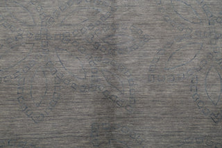 Nepal Tibetan Contemporary Modern Handmade Oriental Area Rug, Gray, 8'0"x5'0"