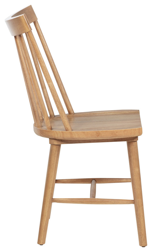 Middleton Solid Wood Dining Side Chair Brown, Set of 2