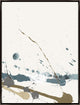 24x32 Winding Road VI, Framed Artwork, Espresso