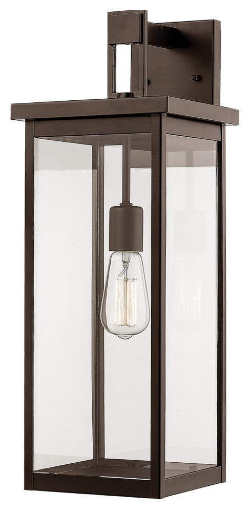 Millennium 2602-PBZ One Light Outdoor Wall Bracket, Powder Coat Bronze Finish