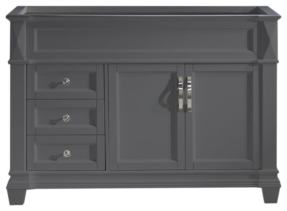 Victoria 48" Cabinet Only, Gray