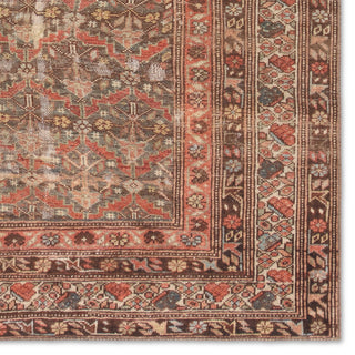 Label J Arjoel GAR08 Oriental Red Area Rug, 7'6"x9'6"