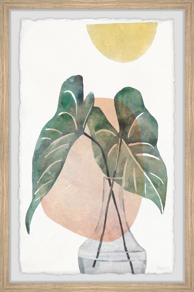 "Caladium Beauty" Framed Painting Print