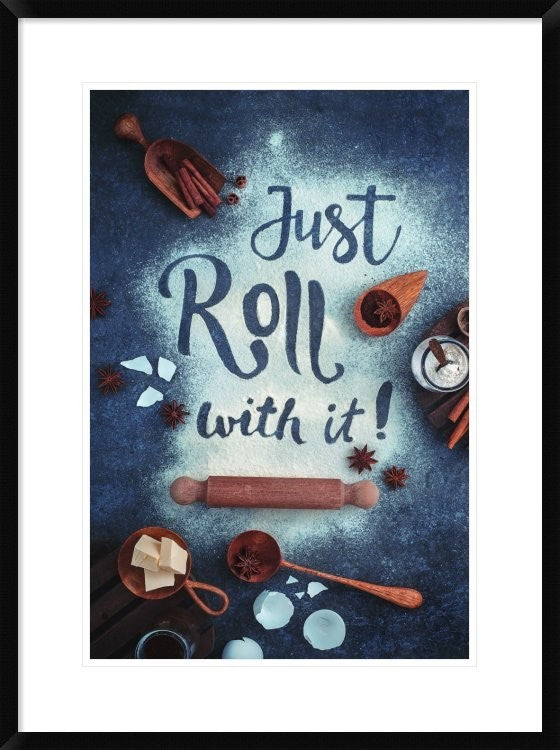 "Baking Tip #1" Framed Digital Print by Dina Belenko, 24x32"