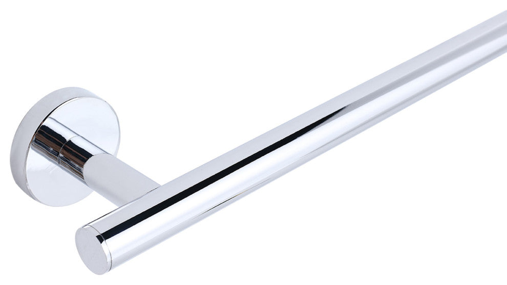 Elizabeth 24 in. Wall Mounted Towel Bar in Chrome