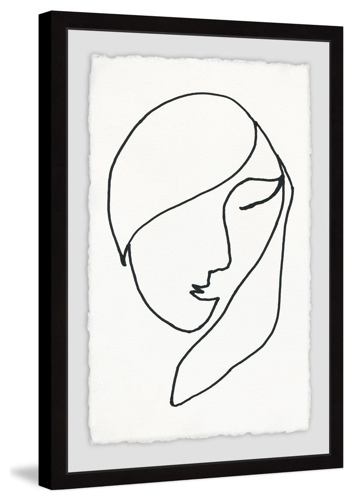 "Sleeping Momma" Framed Painting Print, 30"x45"