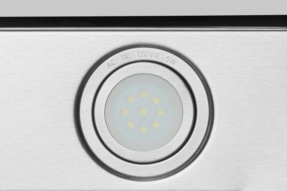 Hauslane | Chef Series Range Hood WM-600 European Style Kitchen Extractor, 36"