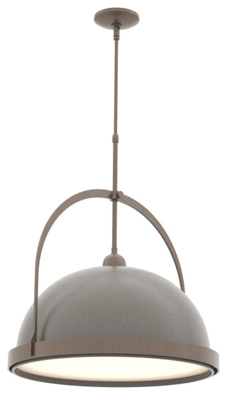 Atlas Large Pendant, Bronze, Dark Smoke, Standard Height