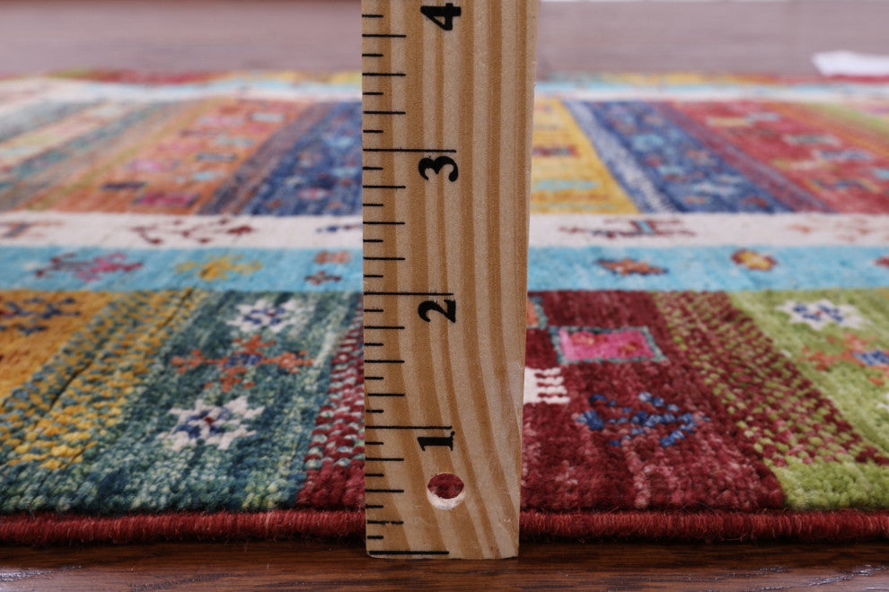 2' 9" X 4' 0" Persian Gabbeh Tribal Hand Knotted Rug Q10233