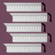 Ornate Cornice White Urethane Shelburn Falls Design 5 Pieces Totaling 470" Long
