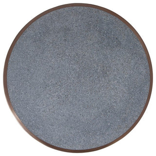Kono Side Table, Resin, Bronze Finish, Concrete Composite Top