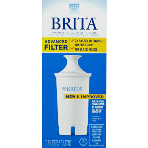 Brita 35512 Water Pitcher Replacement Filter, 1 Count