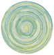 Capel Waterway Yellow 0470_100 Braided Rugs - 9' 6" Round