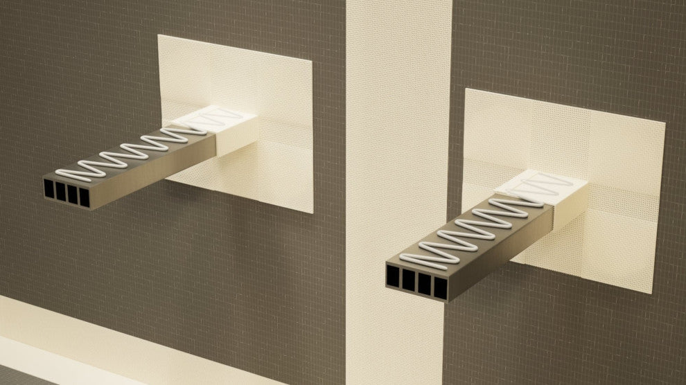 The Original™ Floating Shower Bench Kit with Dural XPS Foam Board, 14x84