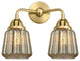 Innovations 288-2W-SG-G146-LED Chatham 2 Light Bath Vanity Light, Satin Gold