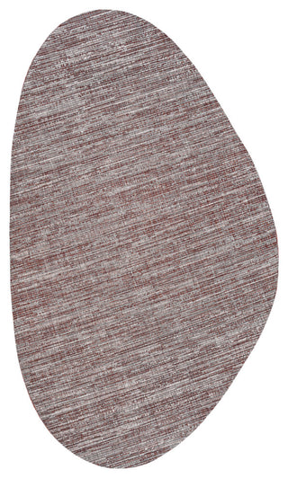 Callan Modern Rustic Abstract Indoor/Outdoor Shaped Area Rug