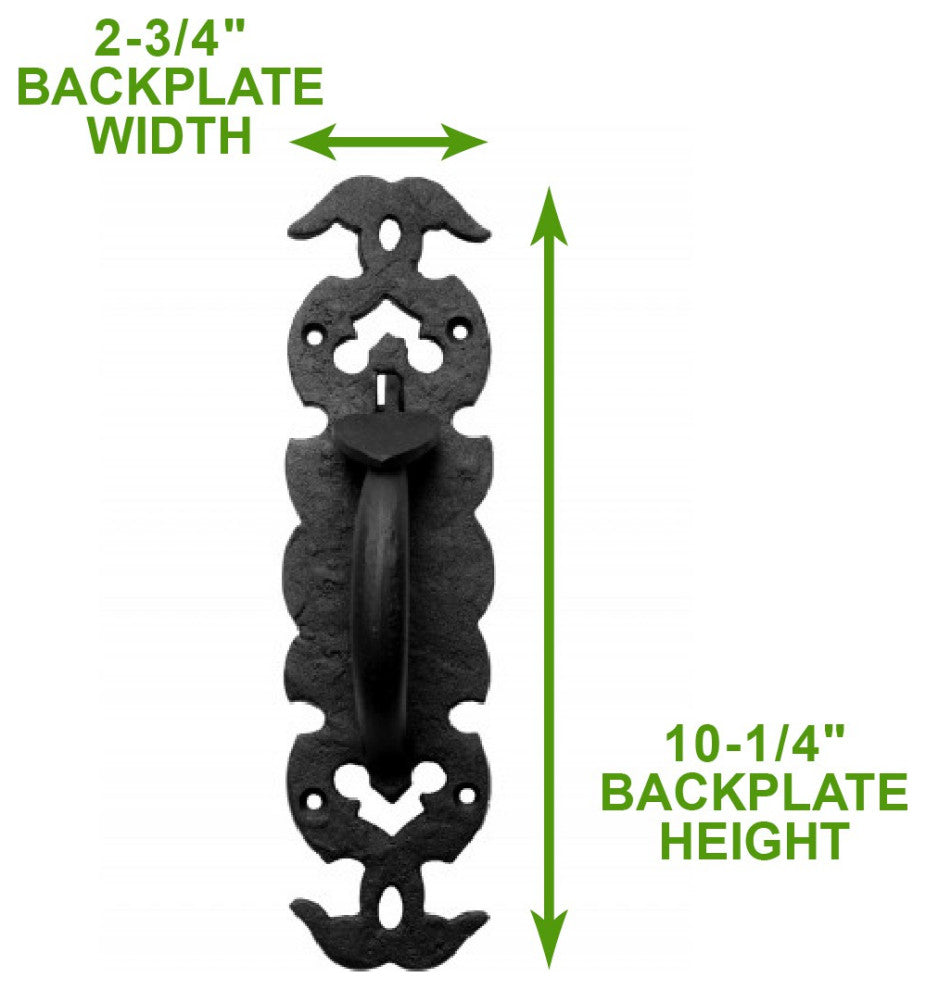 Fence Gate Thumb Latch Lock Rustic Antique Design Light Duty Renovators Supply