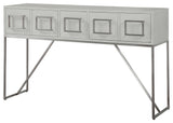 Uttermost Abaya White Console table