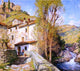 Willard Leroy Metcalf Old Mill- Pelago- Italy, 20"x25" Wall Decal