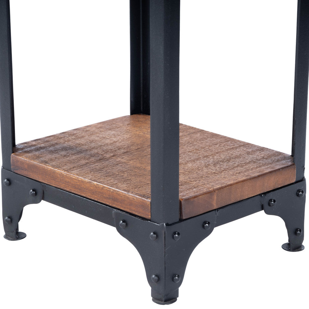 Butler Gandolph Industrial Chic Pedestal Stand, Mountain Lodge