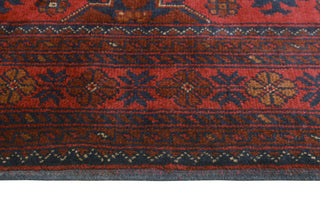 Khal Mohammadi Muzaffer Red/Navy Rug, 4'9x6'7