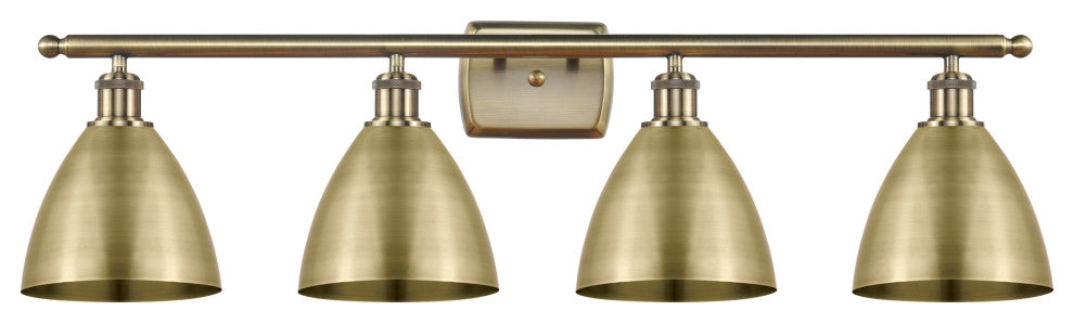 Ballston Dome Bath Vanity Light, Antique Brass, Antique Brass