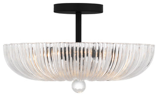 Quoizel QSF6748 Belmond 3 Light 16"W Semi-Flush Bowl Ceiling - Brushed Gold