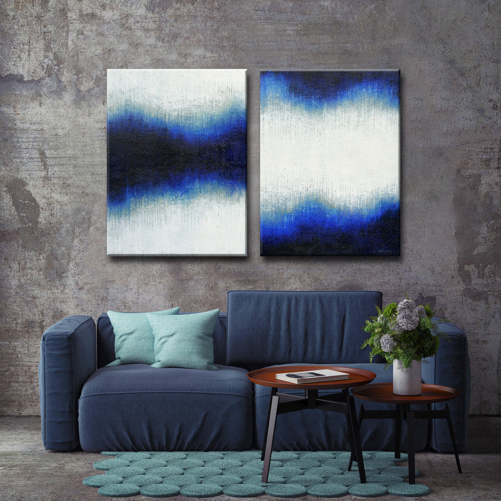 Ready2HangArt 2-piece 'Currents and Tides' by Normanyatt Jr. Art 30"