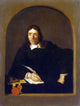 Arie De Vois Portrait of a Notary, Gallery Wrapped Canvas Print, 21"x28"