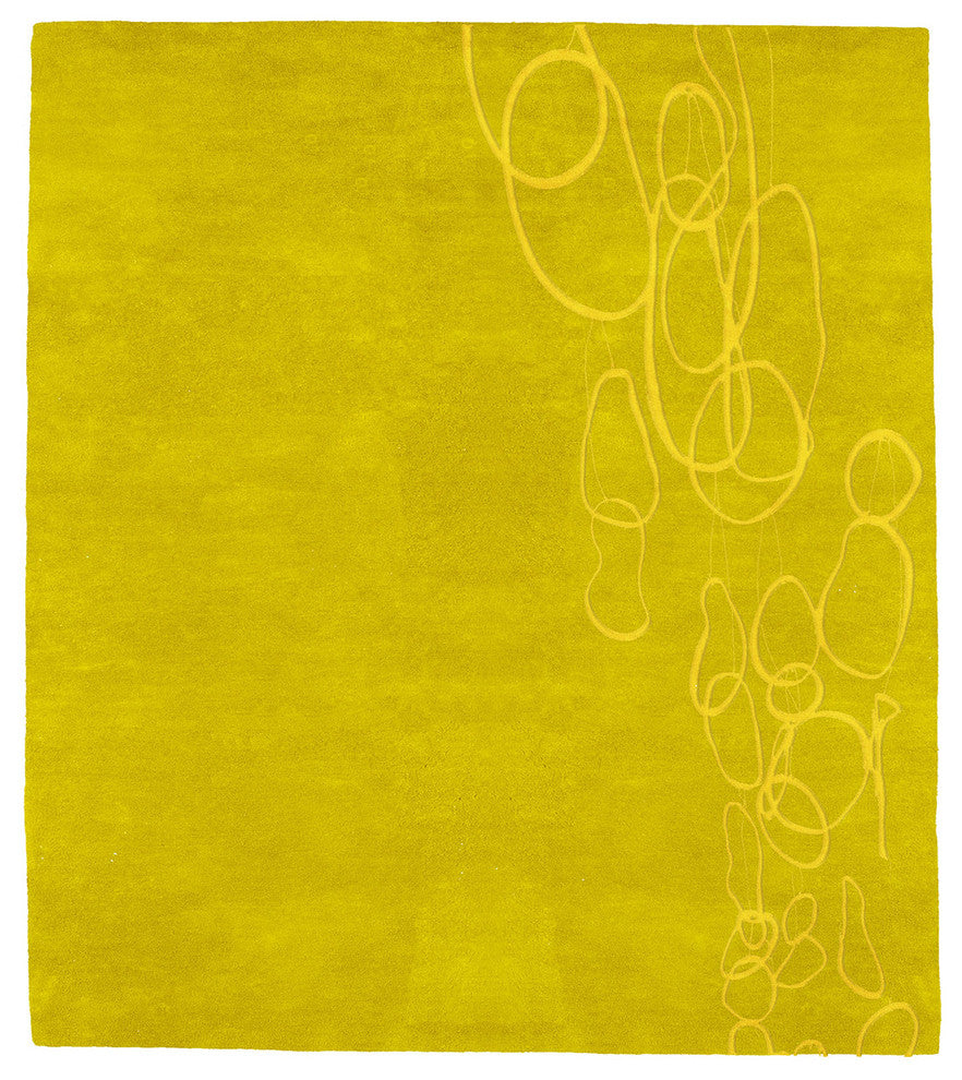 Kryptonite B Signature Rug, 8' Square