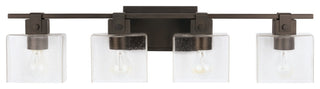 Capital Lighting 139144-498 4 Light 8" Tall Bathroom Vanity Light - Oil Rubbed