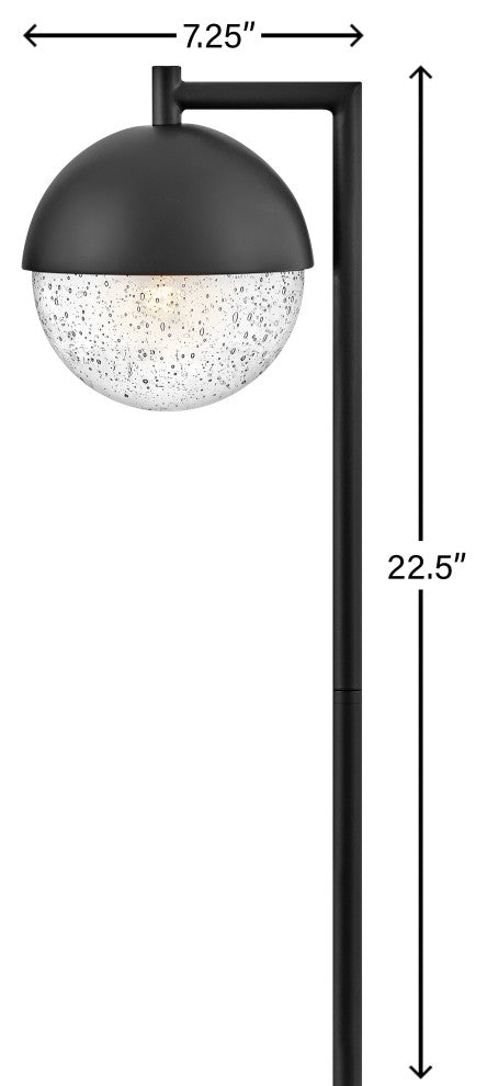 Hinkley Revolve Led Path Light, Satin Black