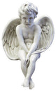 Meditation Cherub Large 24 Garden Angel Statue