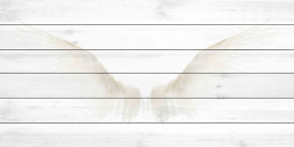 "White Wings" Framed Painting Print, 24"x16"