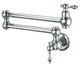 Givingtree PotFiller Faucet Wall Mount Matte Black, Chrome