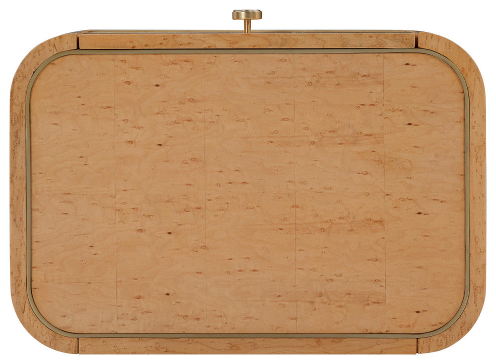 Abigail Natural Birdseye Maple Nightstand