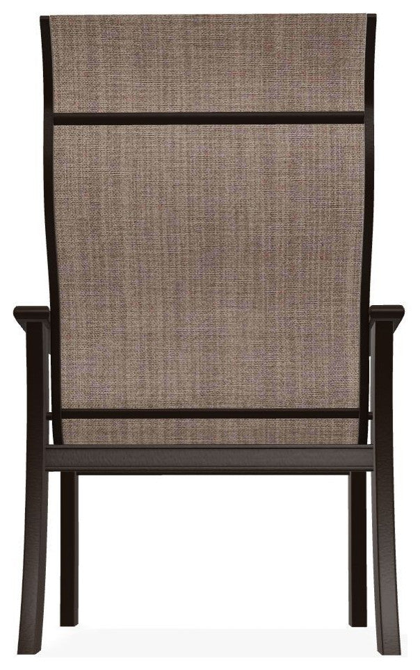 St. Catherine Sling Outdoor Armchair, Augustine Fennel/Kona