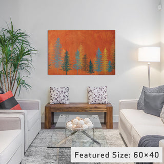 "Orange Trees Gallery" by Emily Magone, 18x12x1.5"