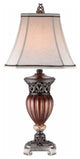 Benzara BM137716 Luna Drachen Table Lamp, Set Of 2, Brown