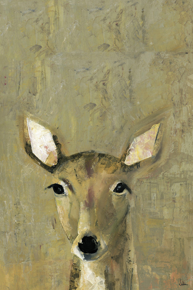 "Oh My Deer" Painting Print on Wrapped Canvas, 16"x24"