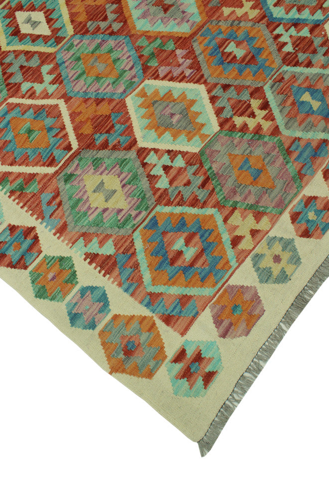 Sangat Kilim Deste Rust Rug