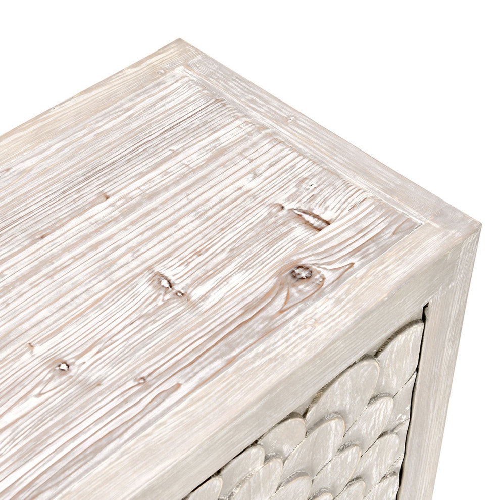 Delilah White Washed Sideboard