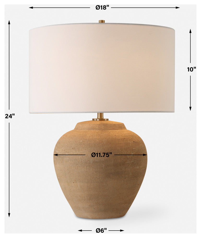 Uttermost Treviso Terracotta Table Lamp