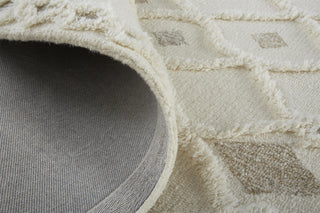 Weave & Wander Elika Ivory 4'x6' Hand Tufted Area Rug