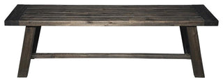 Newberry Bench, Salvaged Grey